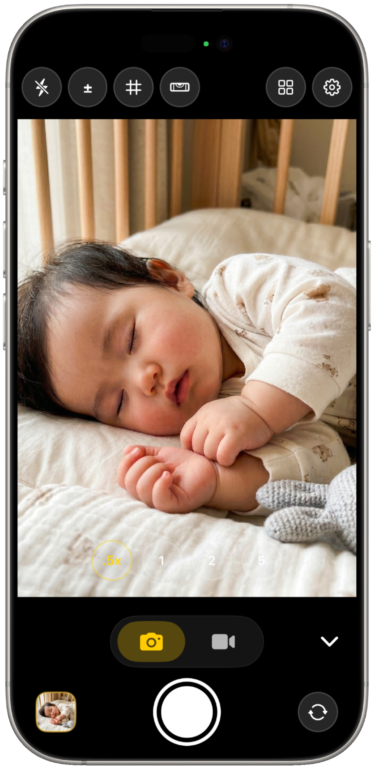 シズカム カメラ画面